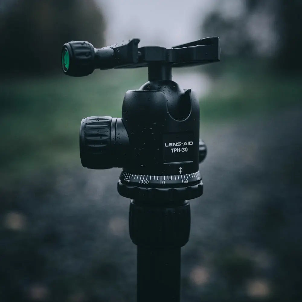 360° Stativkopf TPH-30 mit Schnellwechselplatte - Kamera & Foto > Stative Einbeinstative Stativzubehör Stativköpfe