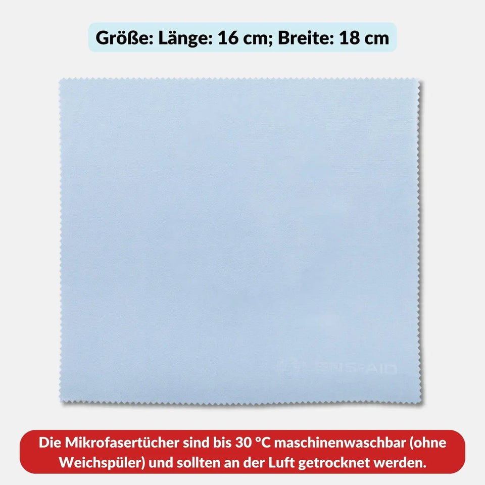 Microfiber cleaning cloths, 5-pack with storage bag - Camera & Photo > Camera Accessories Camera Cleaning