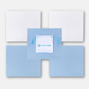 Microfiber cleaning cloths, 5-pack with storage bag - Camera & Photo > Camera Accessories Camera Cleaning