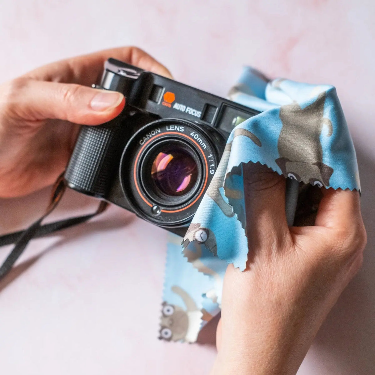 Set di 5 panni in microfibra, fantasie assortite – senza pelucchi e lavabili - Fotocamera > Accessori per fotocamera Pulizia della fotocamera