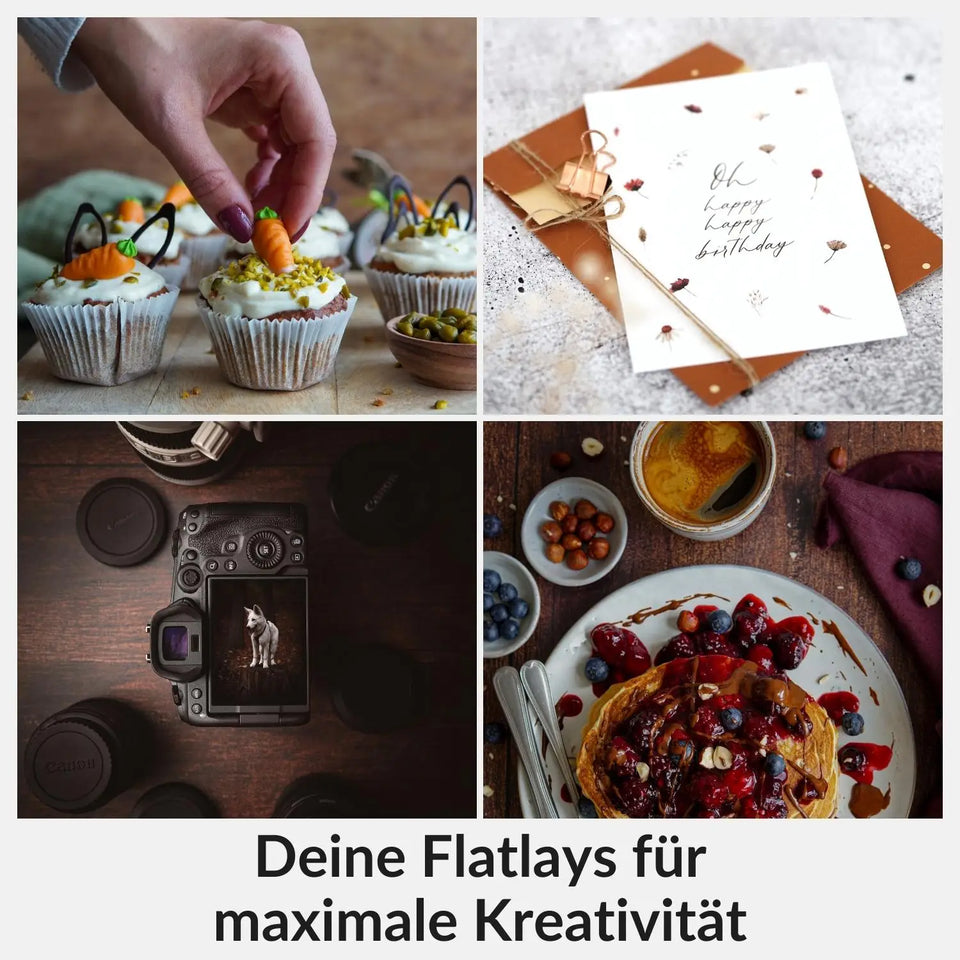 B-Ware Flatlay Fotohintergründe zum Sonderpreis - #77 - einfarbig - Kamera & Foto > Fotostudio-Ausrüstung Hintergründe