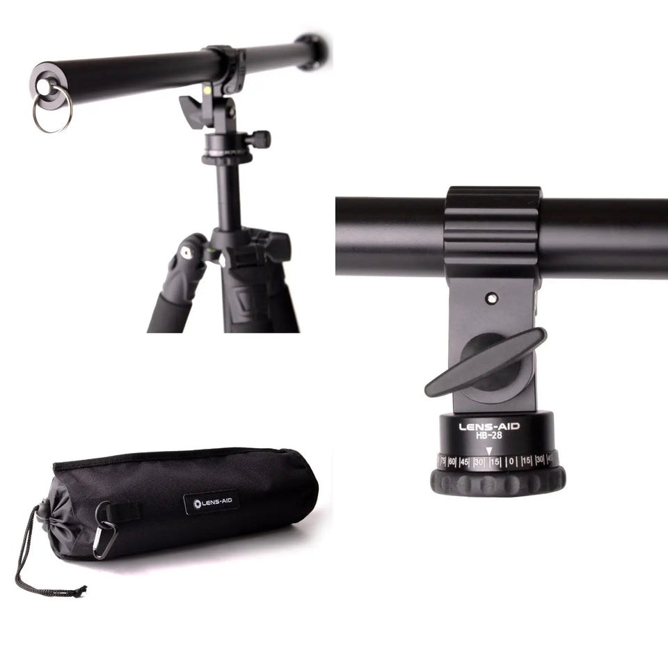 Carbon-Stativ + Auslegearm für die Studiofotografie - Kamera & Foto > Stative Einbeinstative