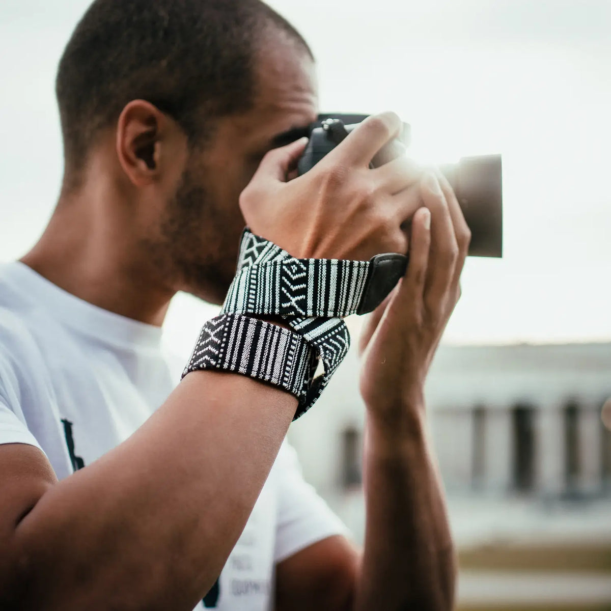 Inka camera strap - stylish carrying strap, adjustable from 85-110cm - Camera & Photo > Camera Accessories Camera Straps