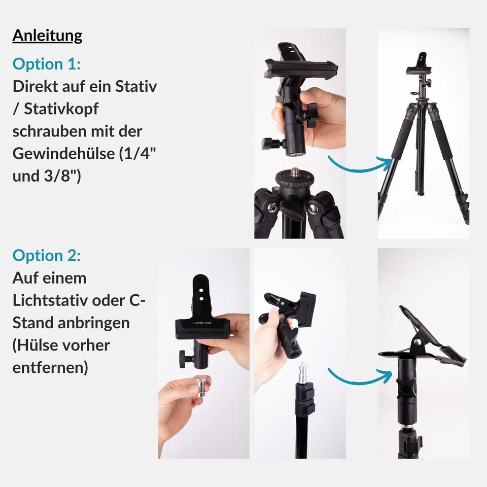 Faltreflektor (60x90cm) + Reflektorklemme im Set - Kamera & Foto > Fotostudio-Ausrüstung Lichtzubehör Reflektoren