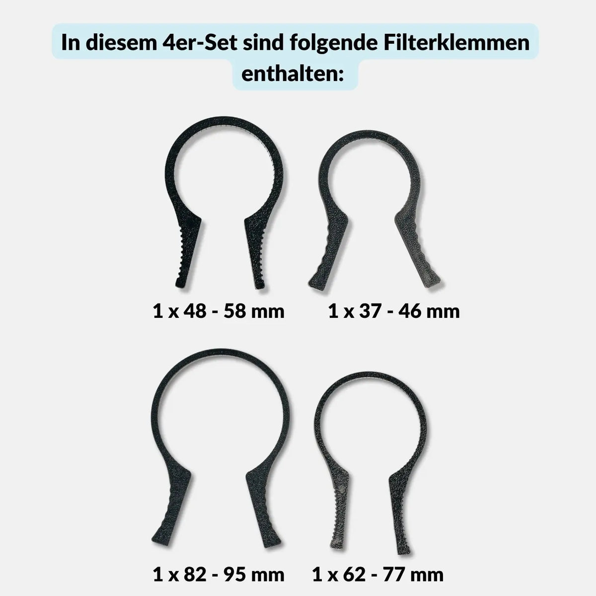 Filterklemmen-Set zum Lösen festsitzender Objektivfilter - Kamera & Foto > Kamerazubehör Objektivzubehör Filterzubehör