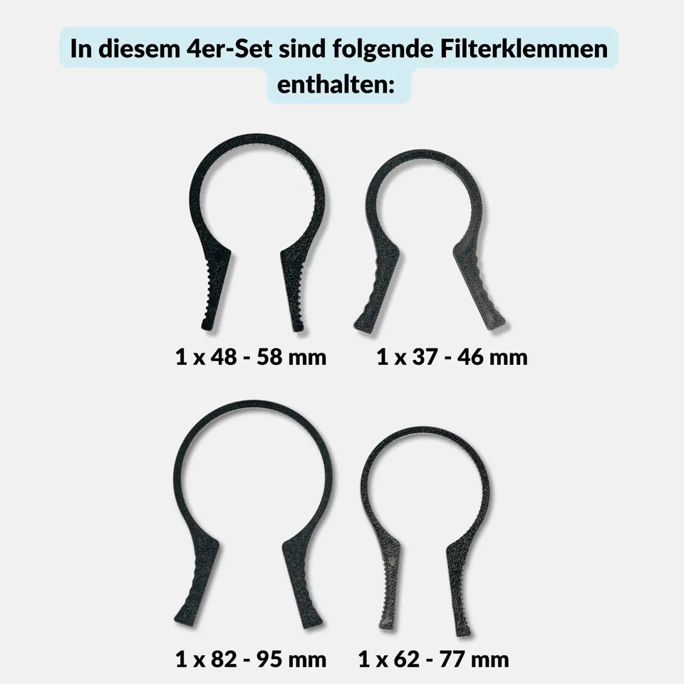 Filterklemmen-Set zum Lösen festsitzender Objektivfilter - Kamera & Foto > Kamerazubehör Objektivzubehör Filterzubehör