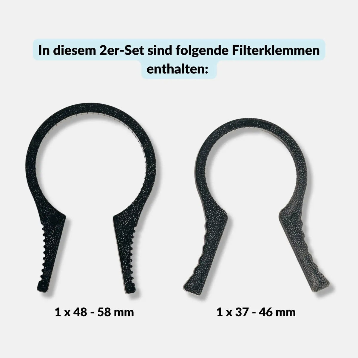 Filterklemmen-Set zum Lösen festsitzender Objektivfilter - Kamera & Foto > Kamerazubehör Objektivzubehör Filterzubehör