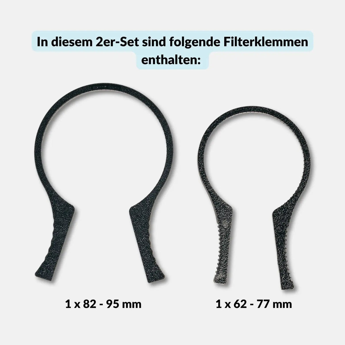 Filterklemmen-Set zum Lösen festsitzender Objektivfilter - Kamera & Foto > Kamerazubehör Objektivzubehör Filterzubehör