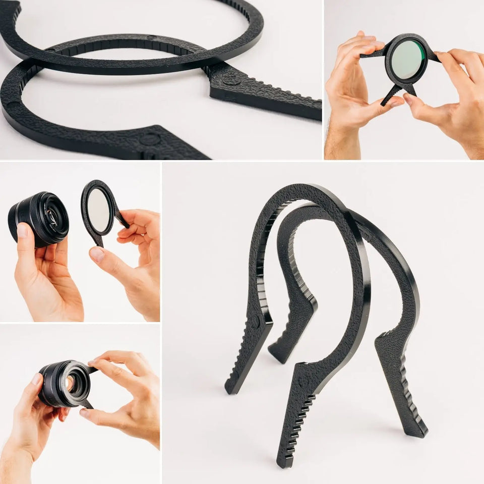 Filterklemmen-Set zum Lösen festsitzender Objektivfilter - Kamera & Foto > Kamerazubehör Objektivzubehör Filterzubehör