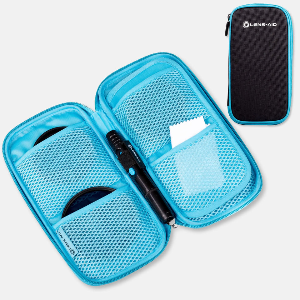 Filter pouch for round filters up to 82mm – 3 or 9 compartments - Camera & Photo > Camera Accessories Lens Accessories Filter Accessories