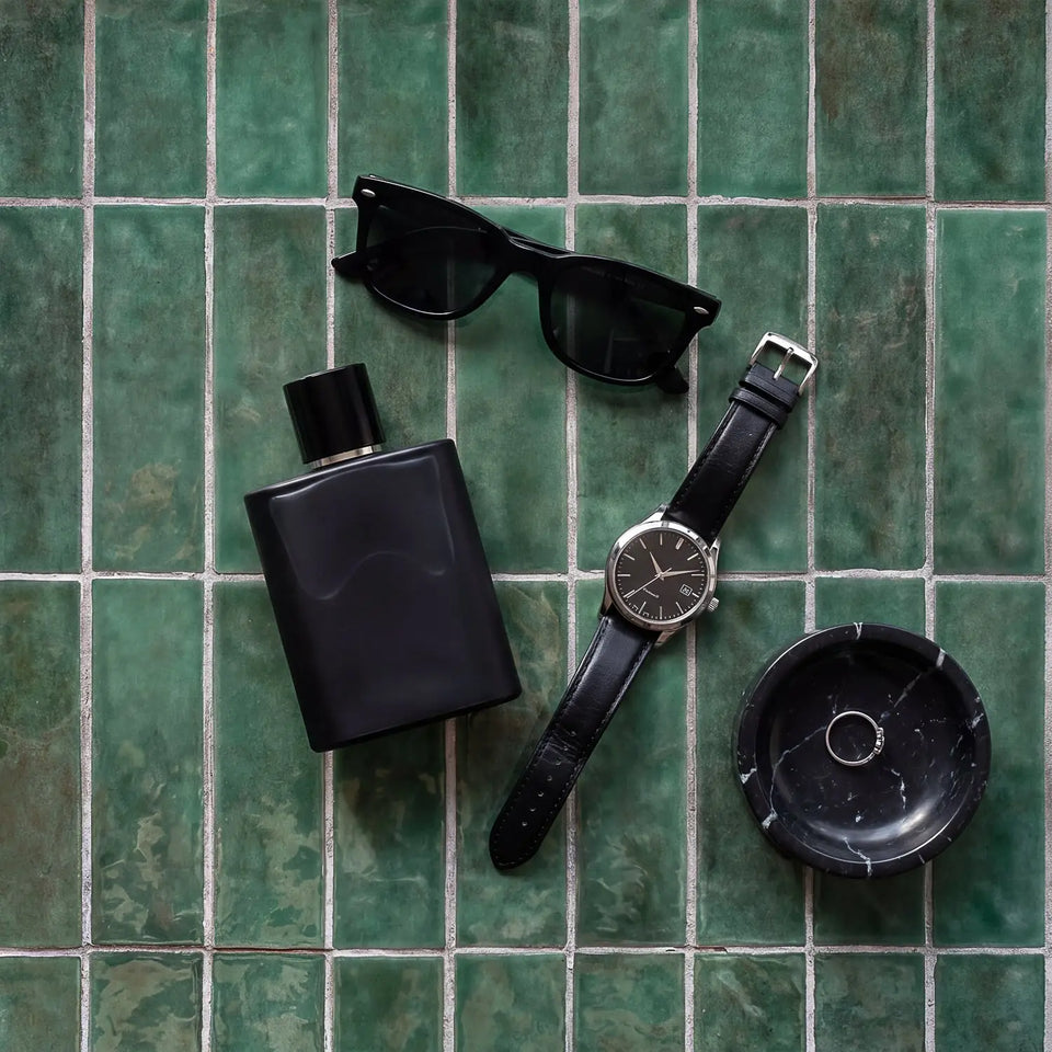 Flatlay Hintergrund 84 × 60 cm doppelseitig – Steinoptik - Kamera & Foto > Fotostudio-Ausrüstung Hintergründe