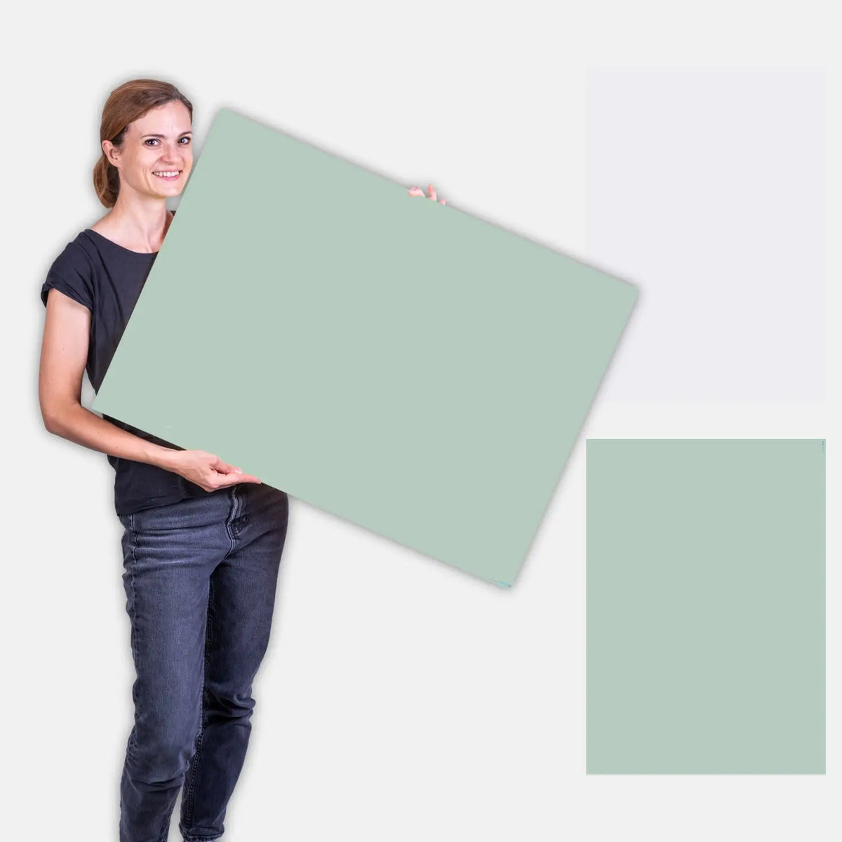 Flatlay Hintergrund 84 × 60 cm doppelseitig – Einfarbig / Verlauf - 135 - Kamera & Foto > Fotostudio-Ausrüstung
