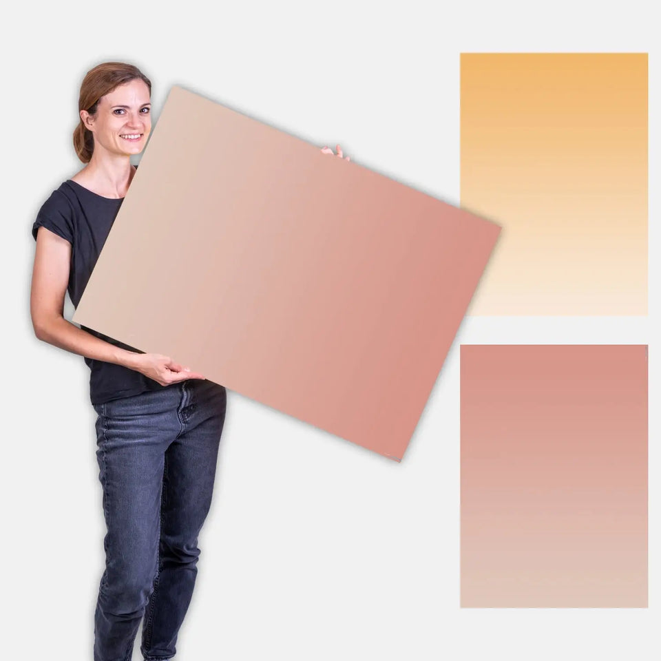 Flatlay Hintergrund 84 × 60 cm doppelseitig – Einfarbig / Verlauf - 137 - Kamera & Foto > Fotostudio-Ausrüstung