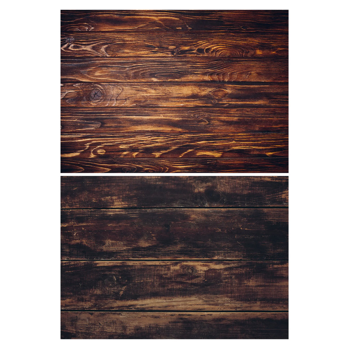 Flatlay Hintergrund 84 × 60 cm doppelseitig – Holzoptik - Kamera & Foto > Fotostudio-Ausrüstung Hintergründe
