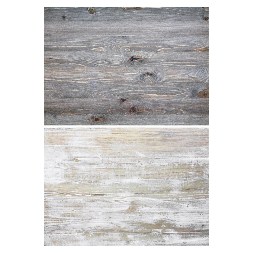 Flatlay Hintergrund 84 × 60 cm doppelseitig – Holzoptik - Kamera & Foto > Fotostudio-Ausrüstung Hintergründe