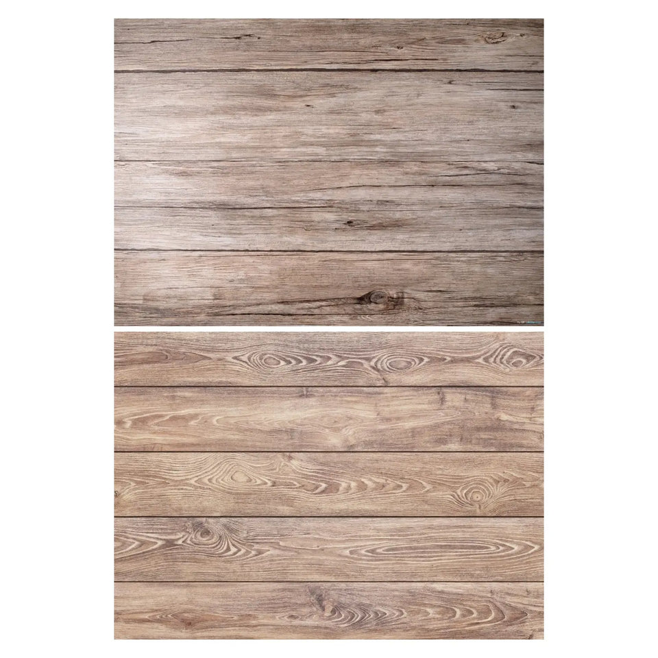 Flatlay Hintergrund 84 × 60 cm doppelseitig – Holzoptik - Kamera & Foto > Fotostudio-Ausrüstung Hintergründe