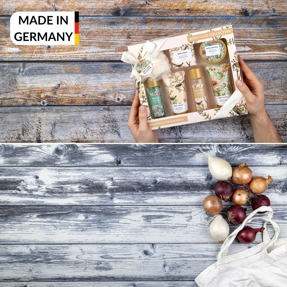 Flatlay Hintergrund 84 × 60 cm doppelseitig – Holzoptik - Kamera & Foto > Fotostudio-Ausrüstung Hintergründe