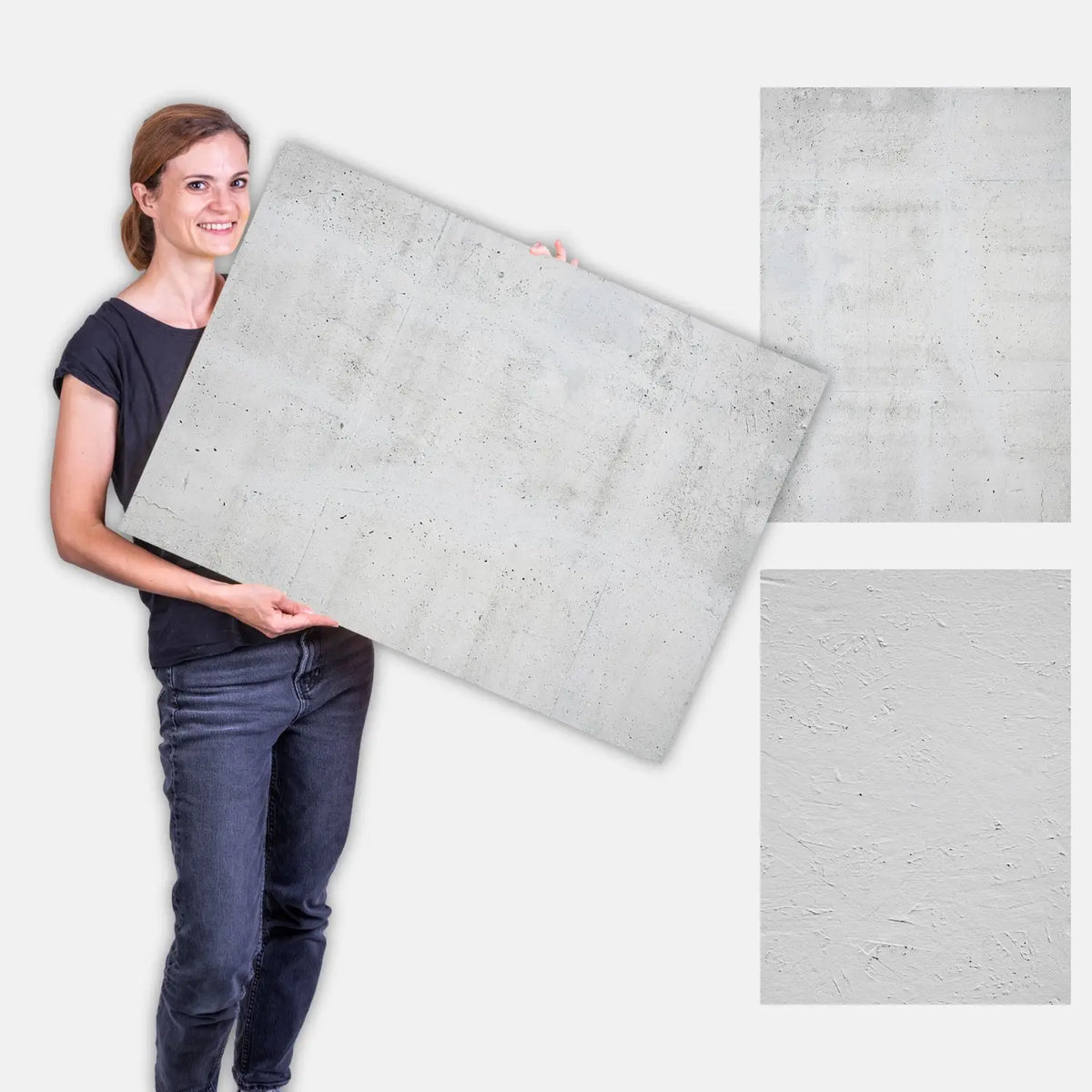 Flatlay Hintergrund 84 × 60 cm doppelseitig – Steinoptik - Stein 106 - Kamera & Foto > Fotostudio-Ausrüstung