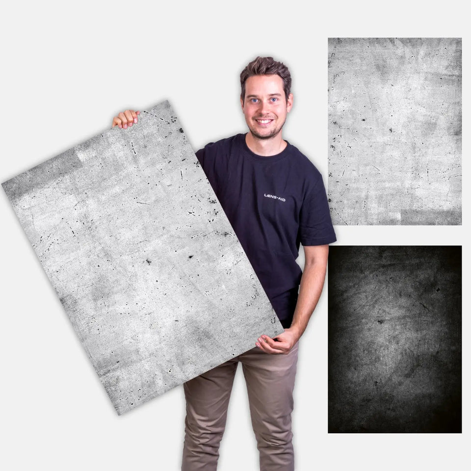 Flatlay Hintergrund 84 × 60 cm doppelseitig – Steinoptik - Stein 32 - Kamera & Foto > Fotostudio-Ausrüstung