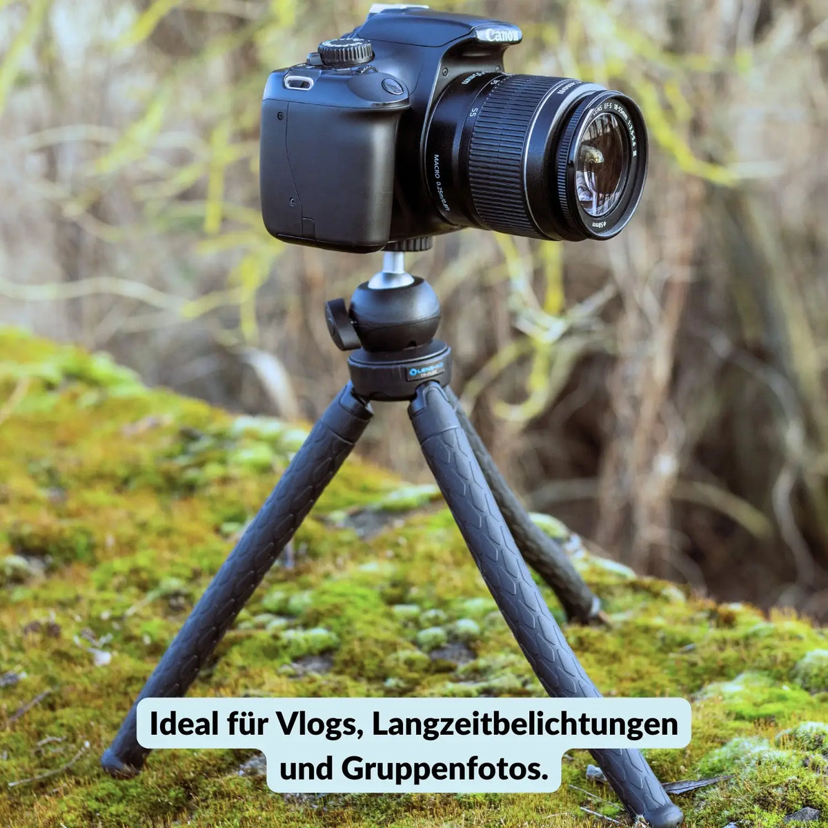 Flexibles Stativ Light – Dein kompakter Allrounder für unterwegs - Kamera & Foto > Stative Einbeinstative