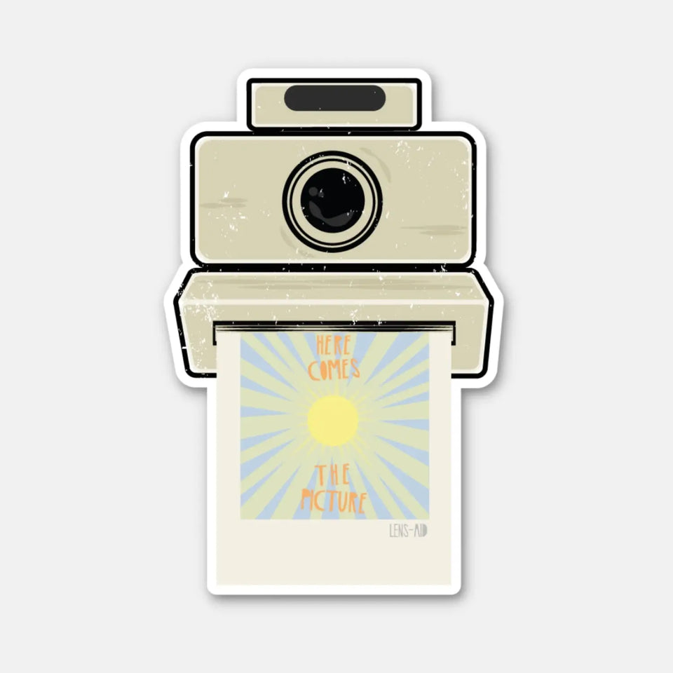 Foto Sticker Set mit 10 kreativen Fotografie-Motiven - 10er