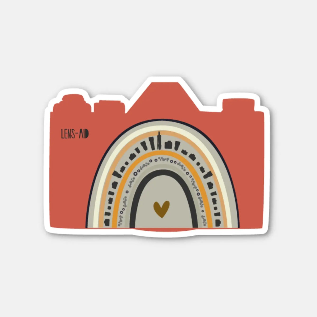 Foto Sticker Set mit 10 kreativen Fotografie-Motiven - 10er