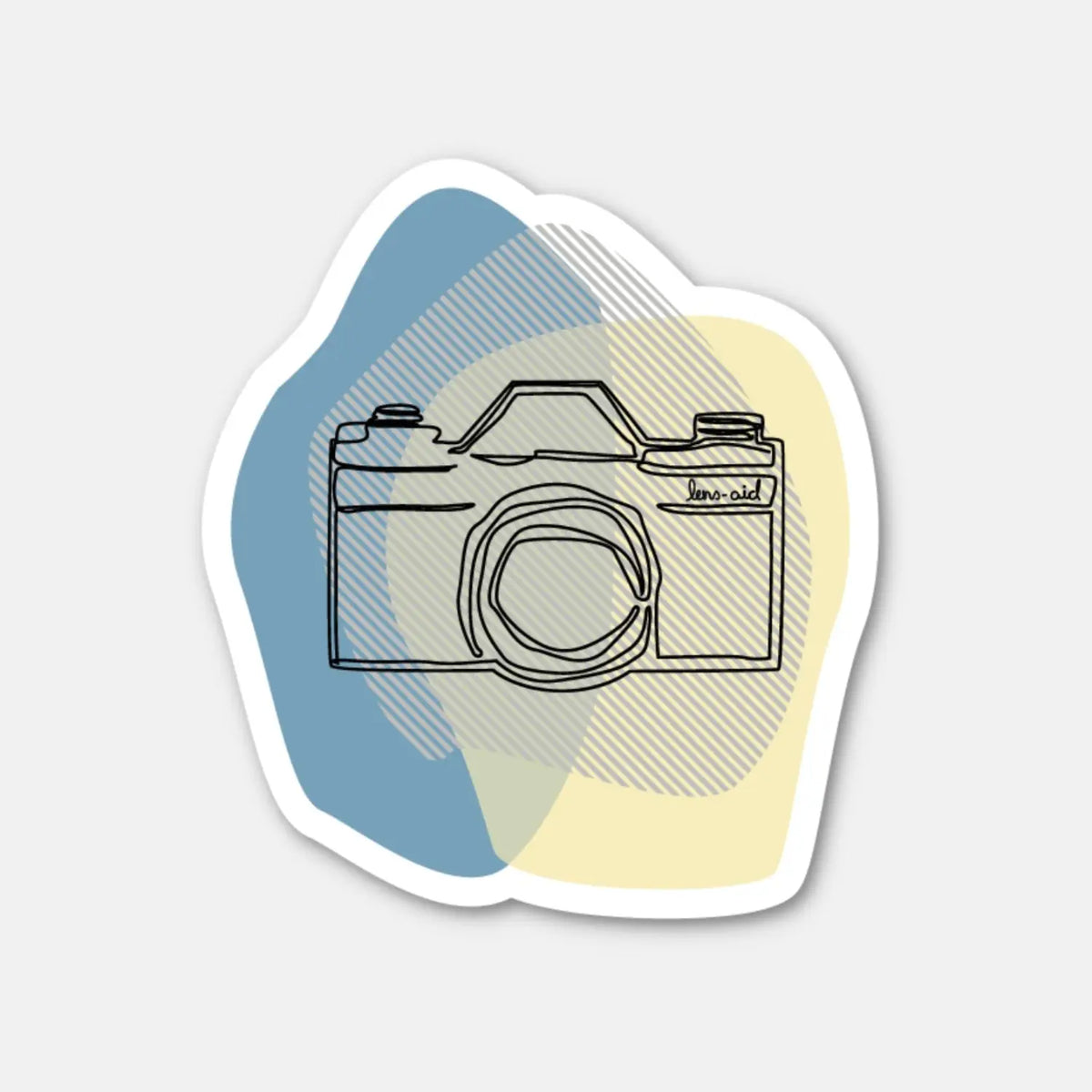 Foto Sticker Set mit 10 kreativen Fotografie-Motiven - 10er
