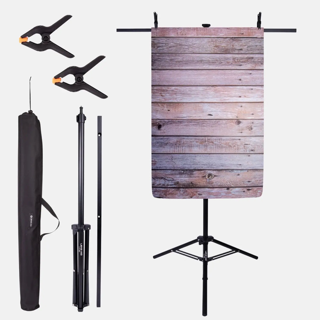 Fotohintergrund Halterung 100–186 cm für Studio & Flatlay-Fotografie - Kamera Foto > Fotostudio-Ausrüstung Hintergründe