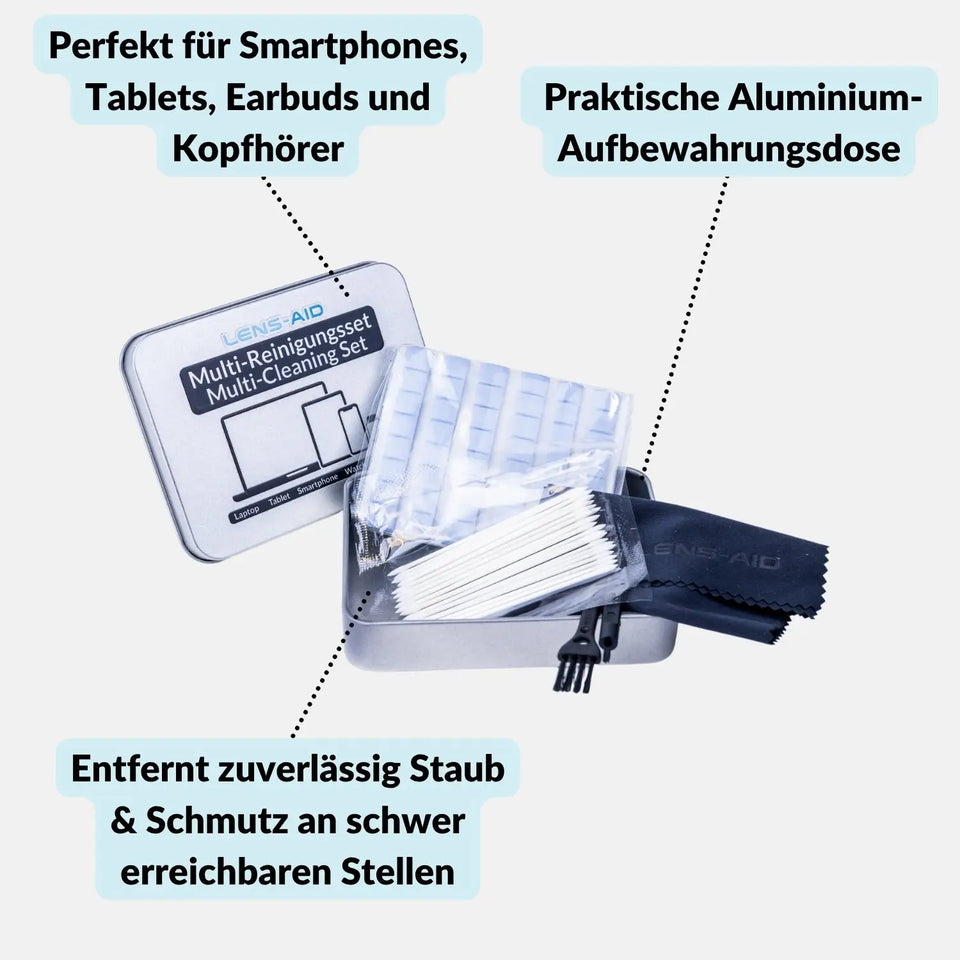 Kit per la pulizia del cellulare, comprensivo di pasta adesiva per la porta USB-C, le cuffie, la tastiera, ecc. - Elettronica > Accessori elettronici