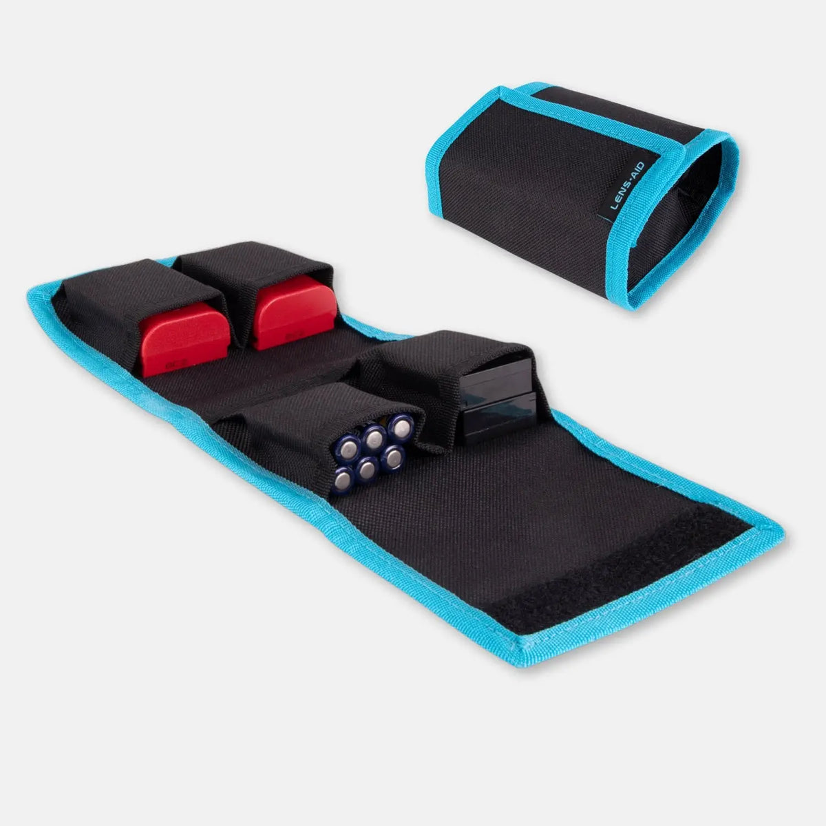 Sacoche pour 4 batteries - Photo > Accessoires pour appareils photo > Chargeurs > Accessoires pour batteries
