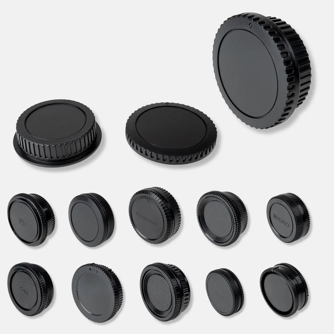 Kamera-Gehäuse & Objektivrückdeckel Set für Sony Canon Nikon Fujifilm mehr - Kamera Foto > Kamerazubehör