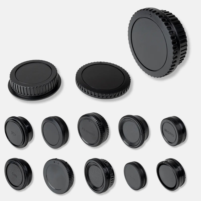 Camera Body & Lens Rear Cap Set for Sony Canon Nikon Fujifilm and more - Camera Photography > Camera Accessories