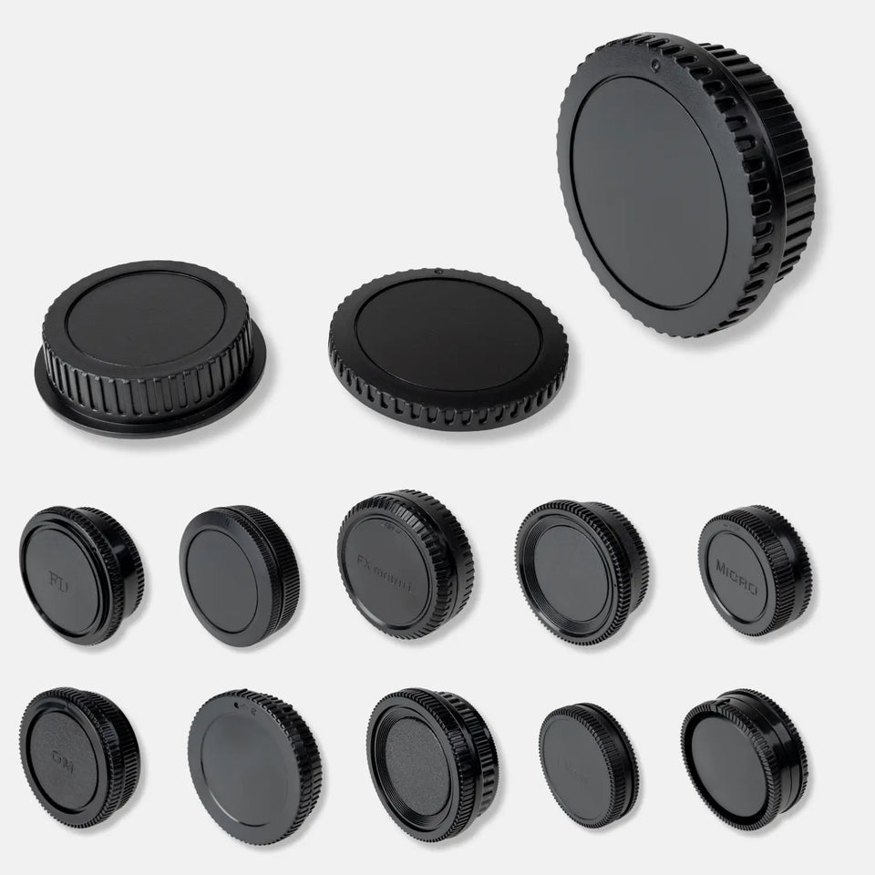 Camera Body & Lens Rear Cap Set for Sony Canon Nikon Fujifilm and more - Camera Photography > Camera Accessories