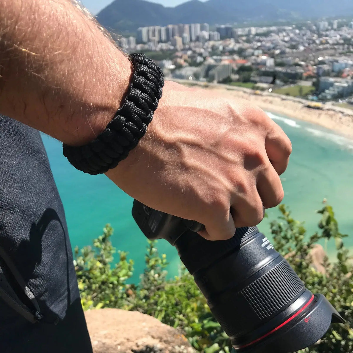 Paracord camera polsband - & Foto > Camera-accessoires Camerariemen Camera polsbanden