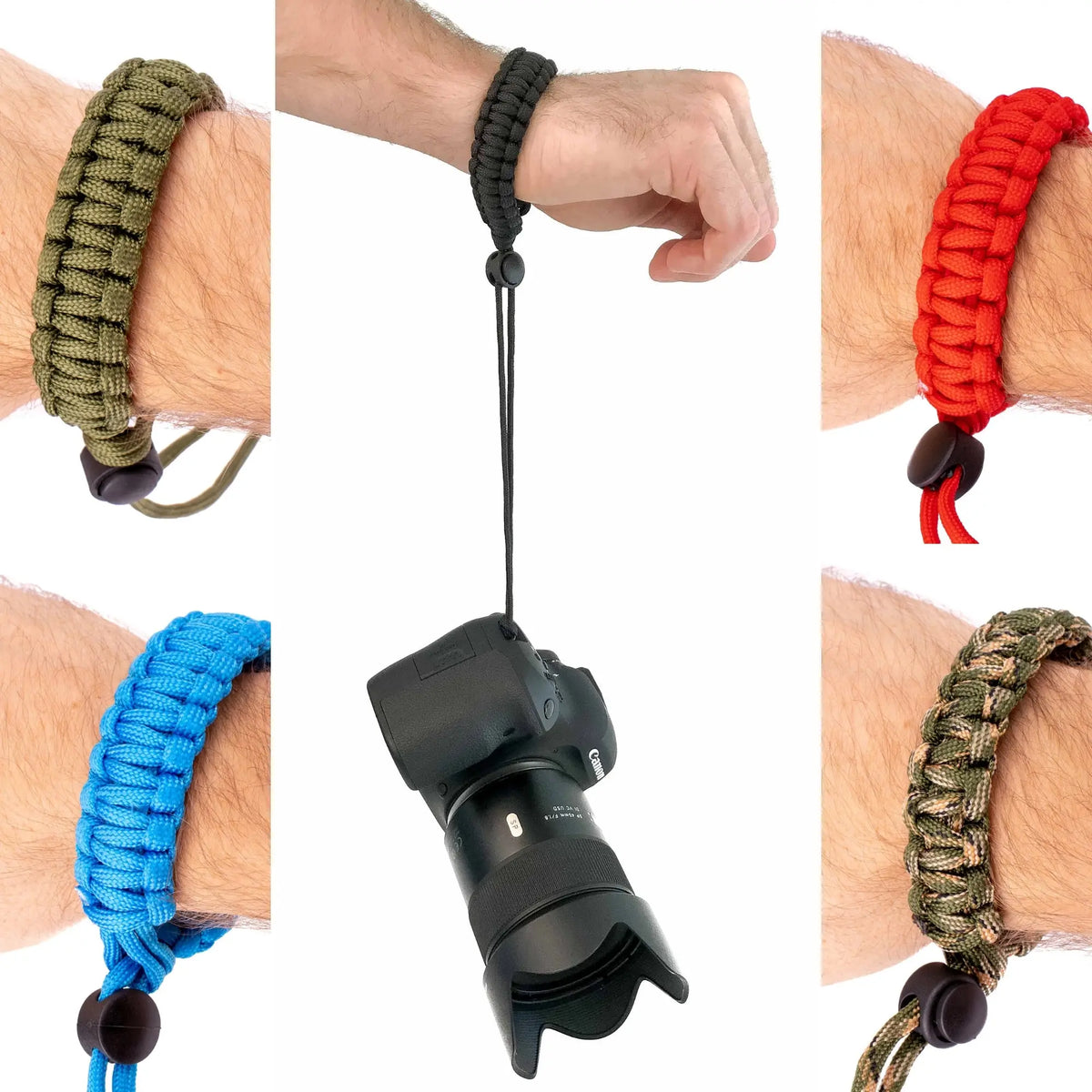 Paracord camera polsband - & Foto > Camera-accessoires Camerariemen Camera polsbanden