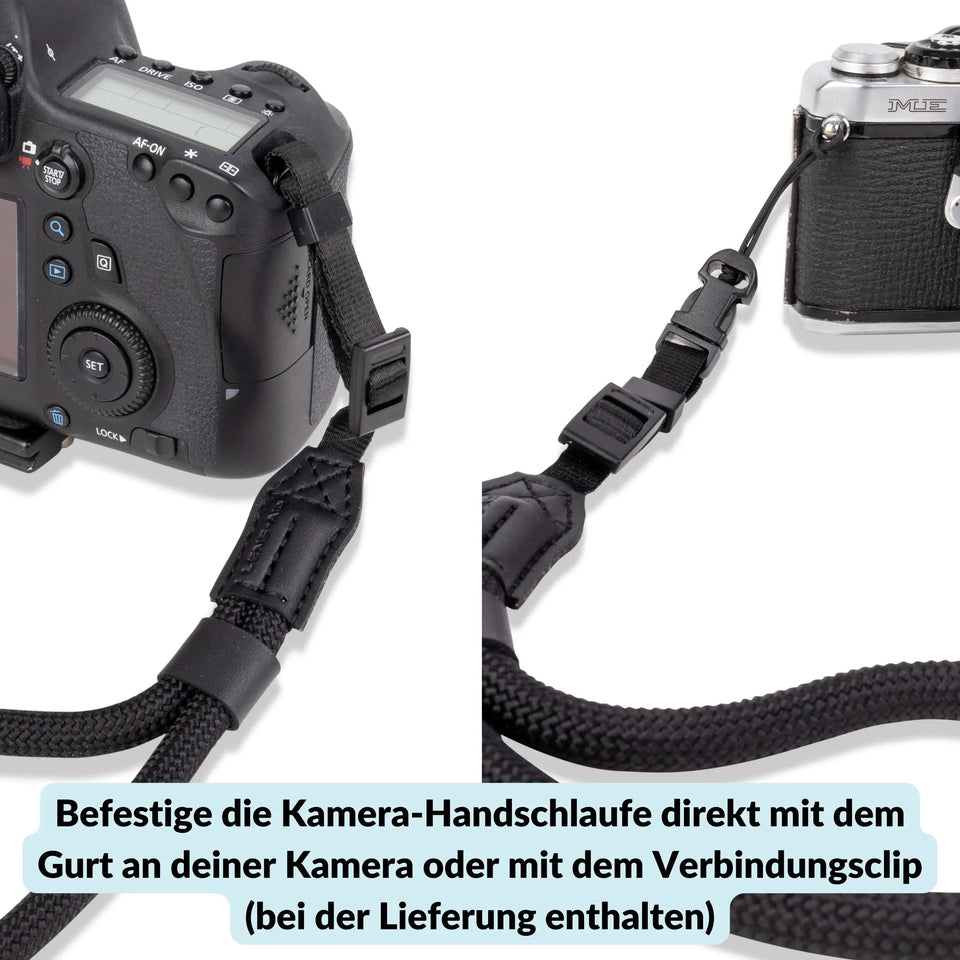 Camerariem van touw, zoek naar kleine oogjes - & Foto > Camera-accessoires Camerariemen Camerariemen