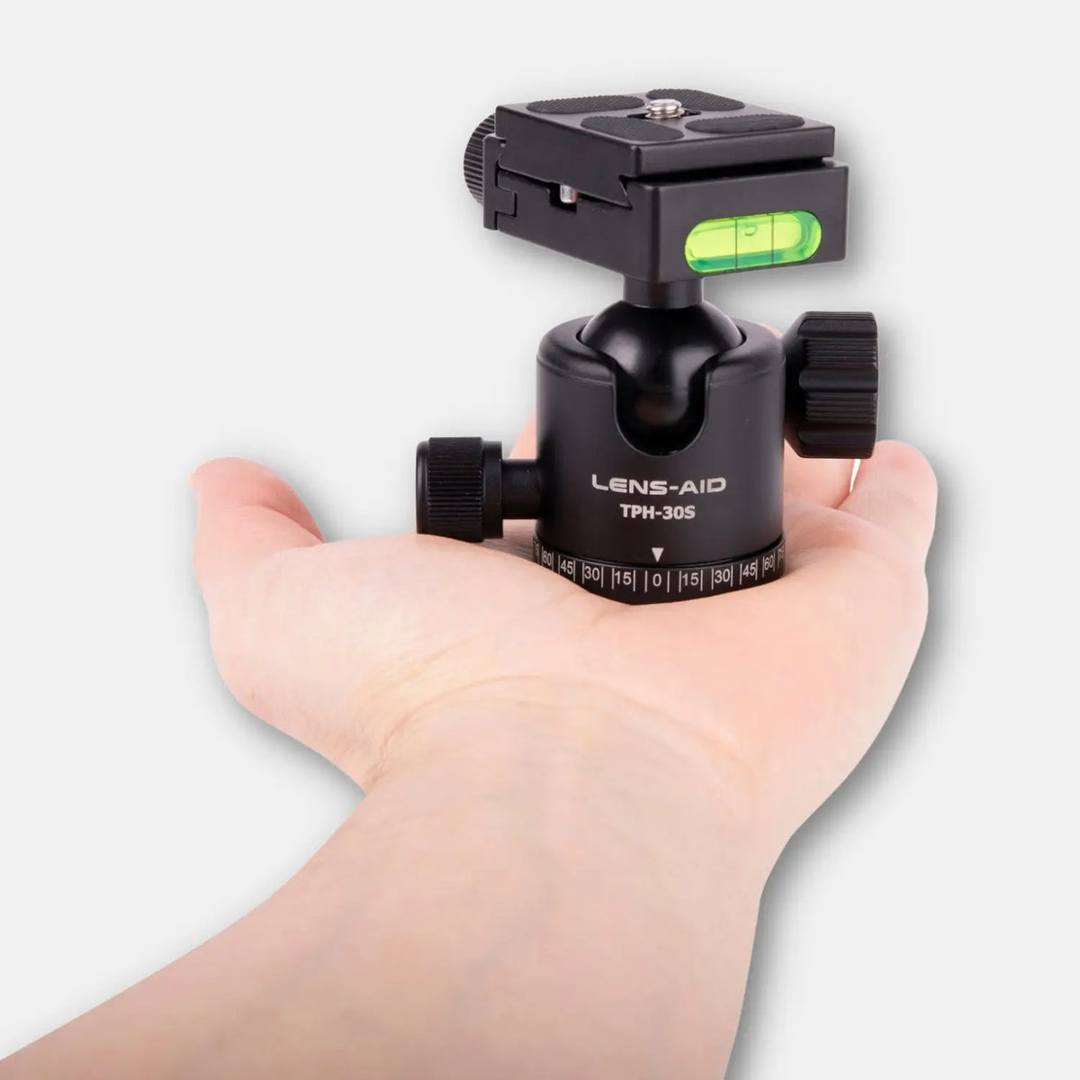 Testa a sfera in alluminio per treppiede TPH-30s con piastra a sgancio rapido - Fotocamere e fotografia > Treppiedi Monopiedi Accessori per treppiedi