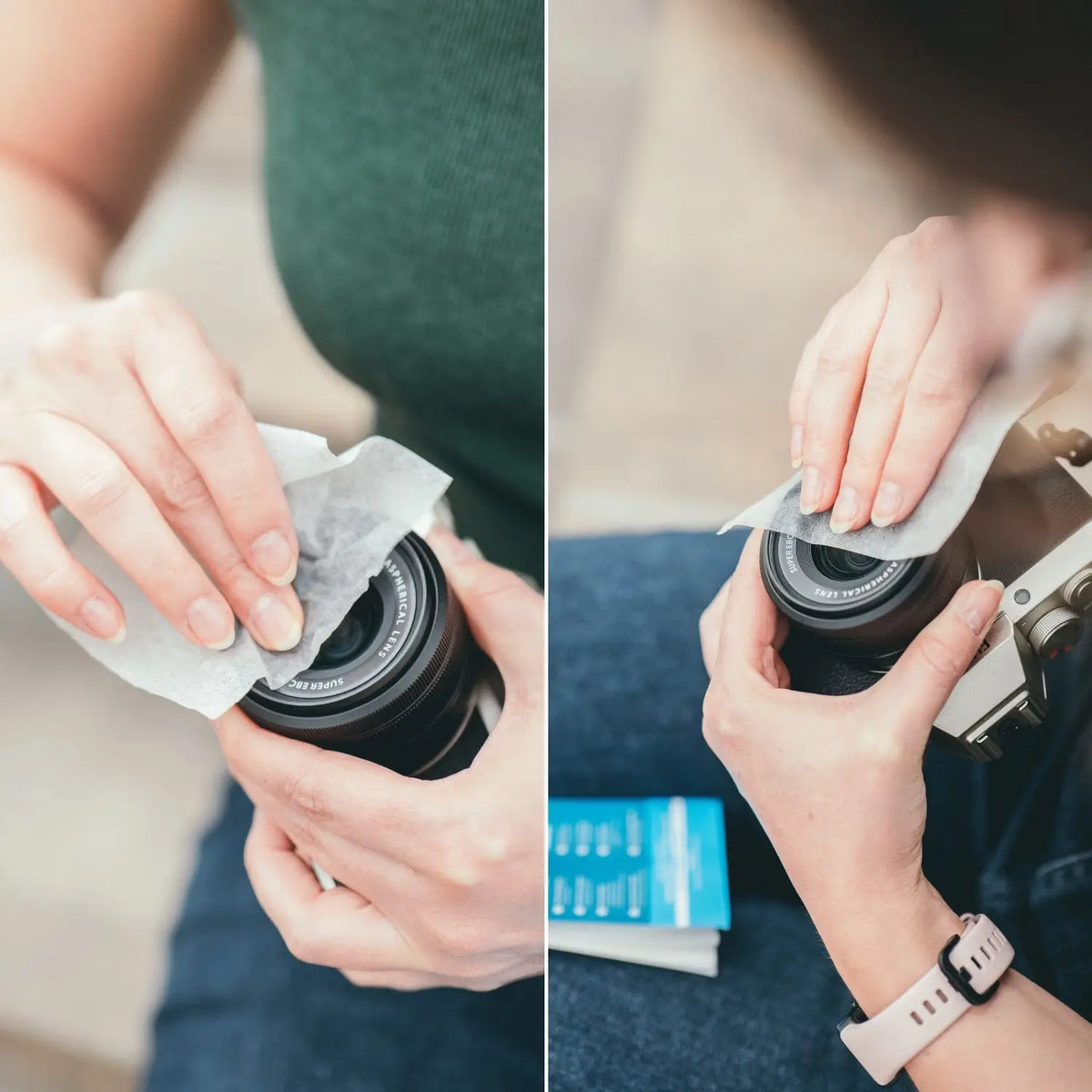 Lenspapier 200 vellen – scheurvast voor lenzen en filters - Camera Foto > Camera Accessoires Camera Reiniging Reinigingsaccessoires