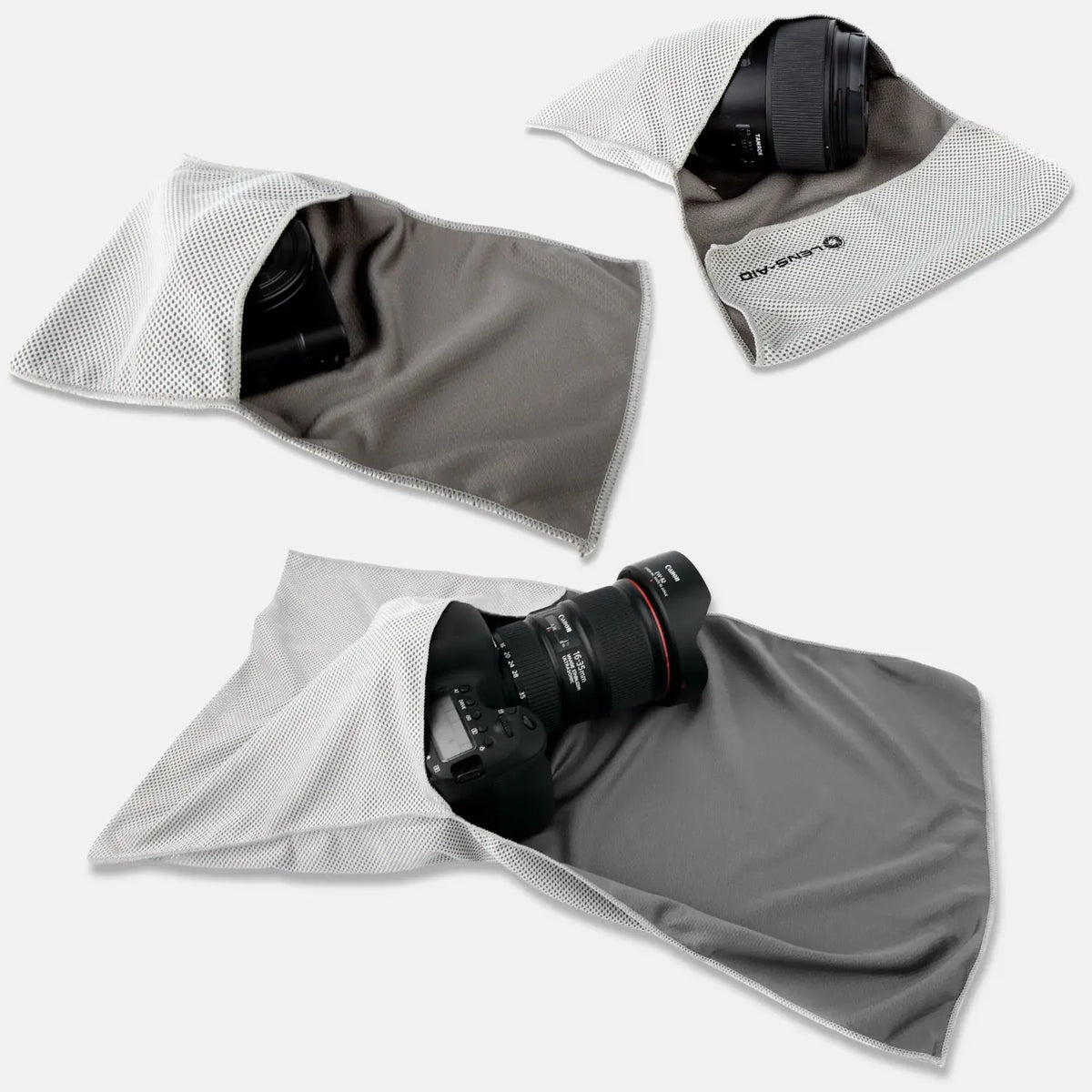 Chiffons de protection en microfibre pour appareil photo et objectif – différentes tailles - Photo > Accessoires pour appareil photo: sacs et étuis