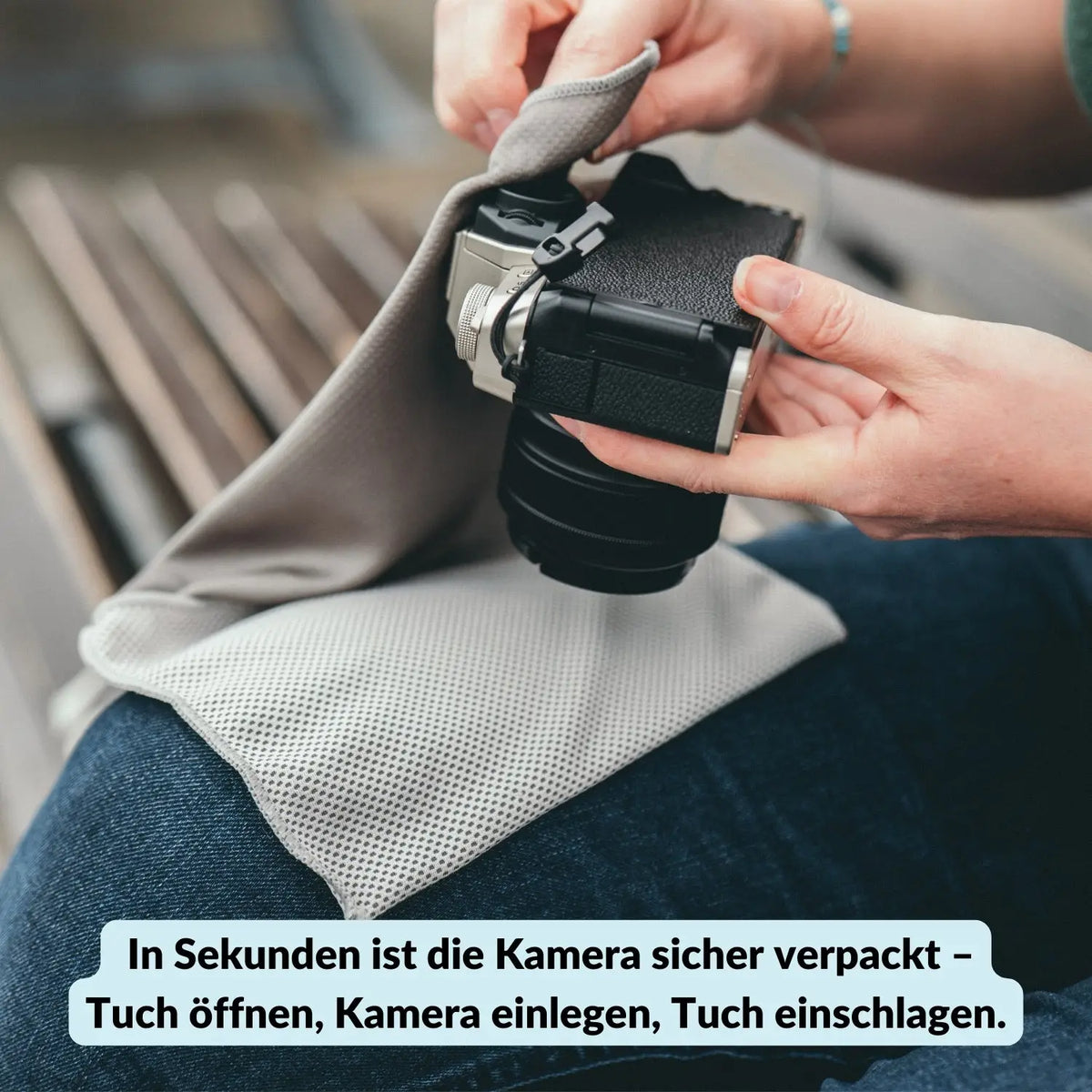 Chiffons de protection en microfibre pour appareil photo et objectif – différentes tailles - Photo > Accessoires pour appareil photo: sacs et étuis