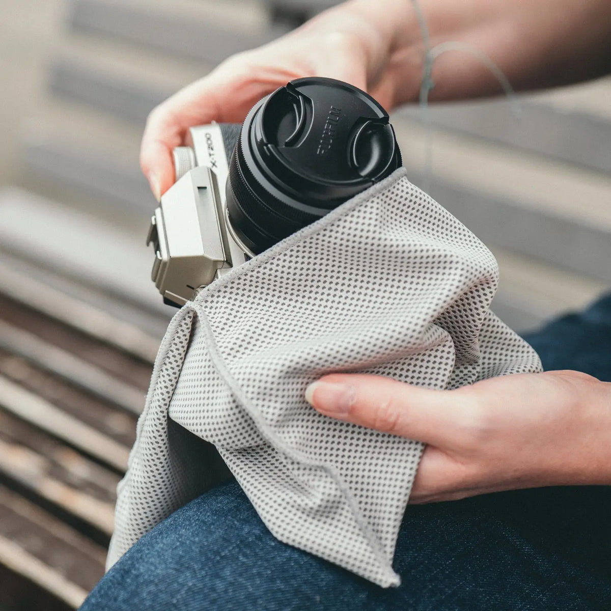 Chiffons de protection en microfibre pour appareil photo et objectif – différentes tailles - Photo > Accessoires pour appareil photo: sacs et étuis