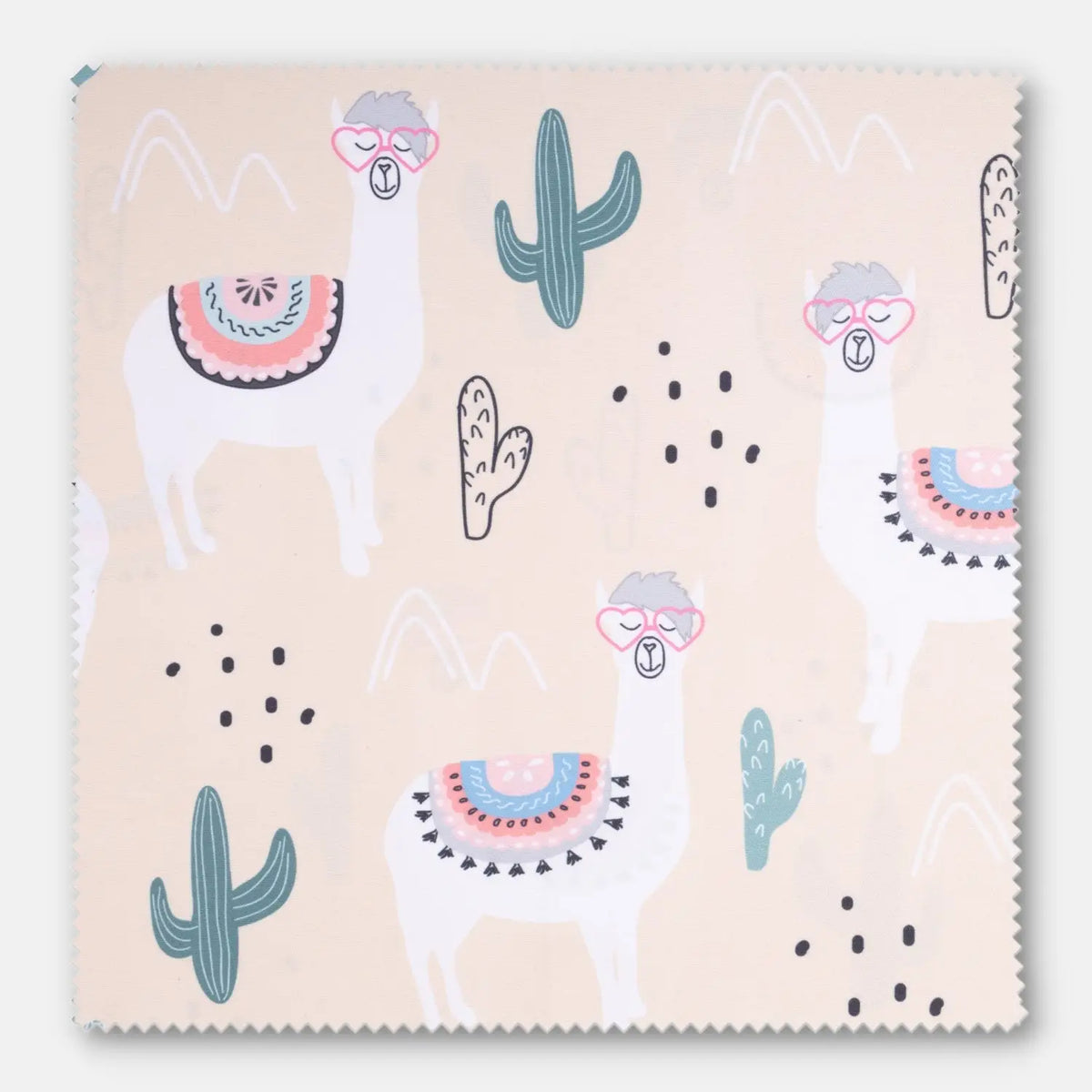 Chiffon de nettoyage en microfibre 20x20 cm à motif (modèles discontinués) - Lamas - Appareils photo et accessoires > Nettoyage des appareils photo
