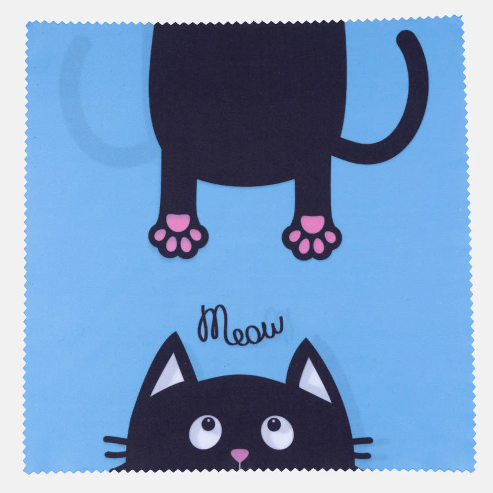 Mikrofaser-Reinigungstücher 20x20 cm in coolen Designs - Katzen (3) - Kamera & Foto > Kamerazubehör Kamerareinigung