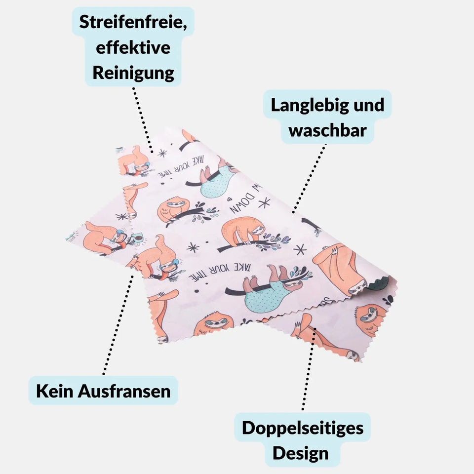 Mikrofaser-Reinigungstücher 20x20 cm in coolen Designs - Kamera & Foto > Kamerazubehör Kamerareinigung Mikrofasertücher