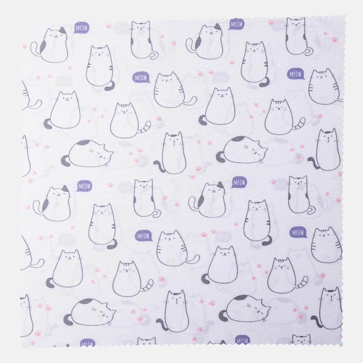 Mikrofaser-Reinigungstücher 20x20 cm in coolen Designs - Katzen (1) - Kamera & Foto > Kamerazubehör Kamerareinigung