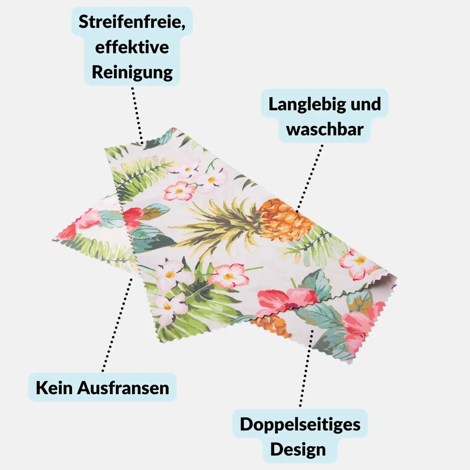 Mikrofaser-Reinigungstücher 20x20 cm in coolen Designs - Kamera & Foto > Kamerazubehör Kamerareinigung Mikrofasertücher