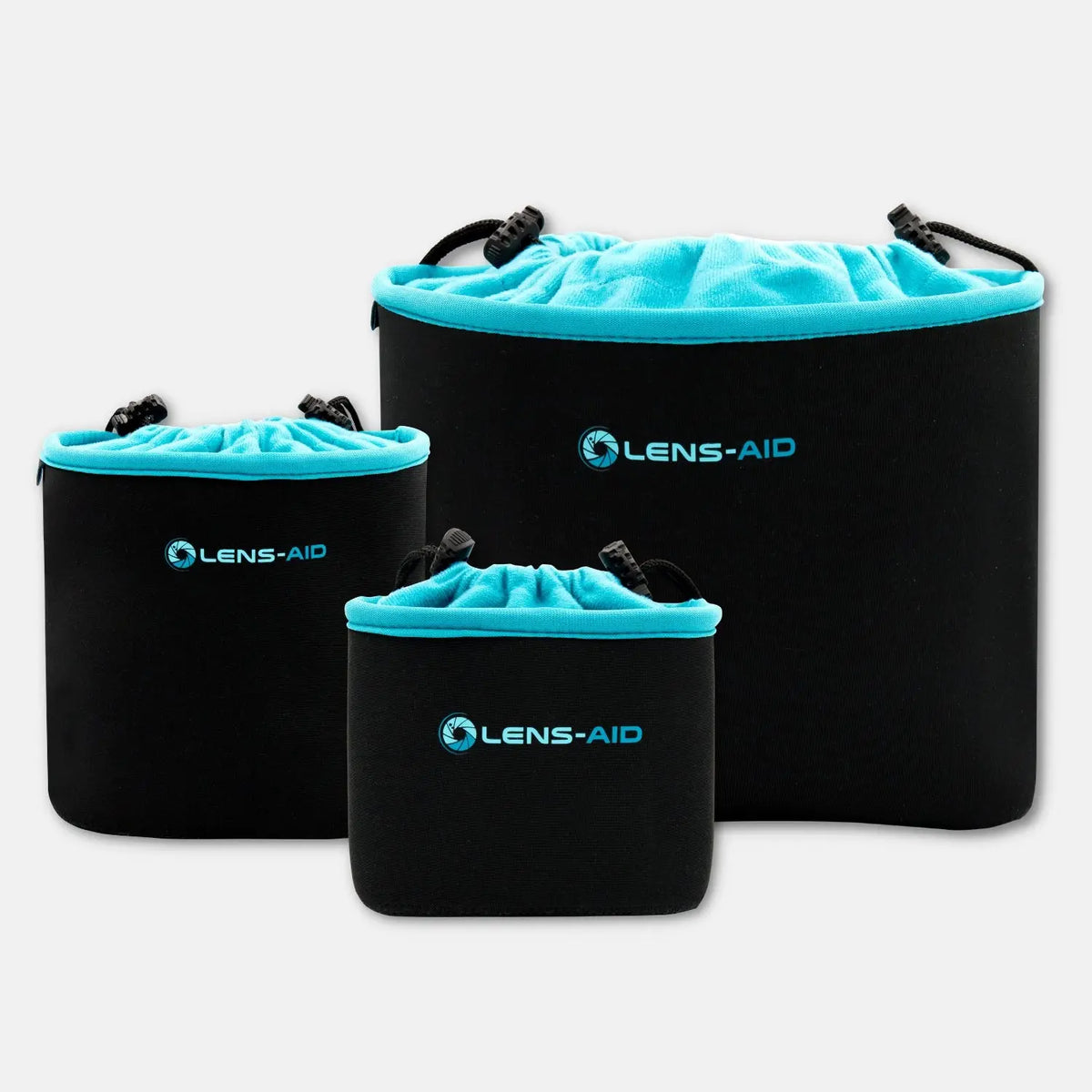 Neopren Kamerabeutel mit Fleece-Fütterung - 3er Set (S + M + L) - Kamera & Foto > Kamerazubehör Kamerataschen Hüllen
