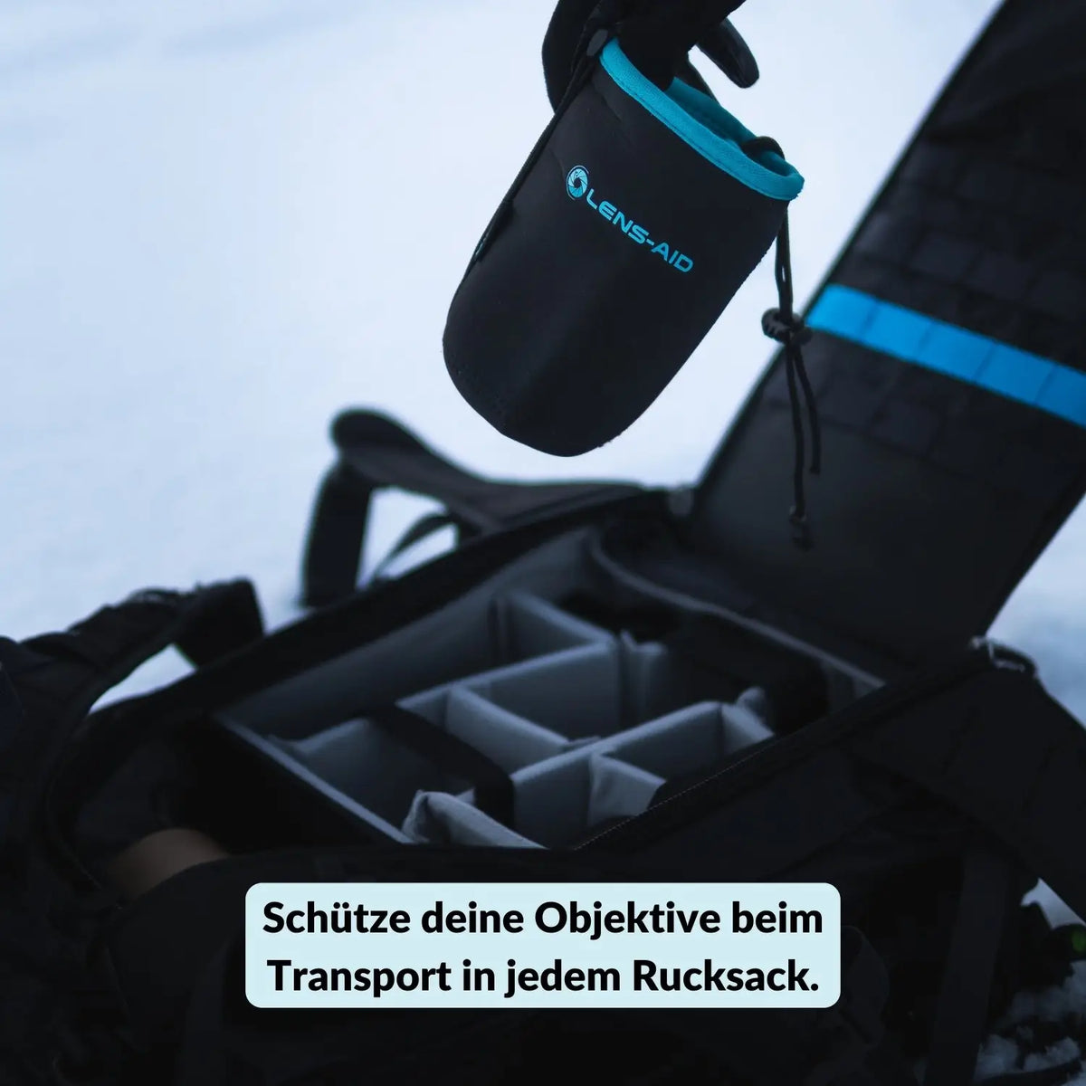 Neopren Objektivbeutel mit Fleece-Fütterung - Kamera & Foto > Kamerazubehör Objektivzubehör Objektivtaschen Hüllen