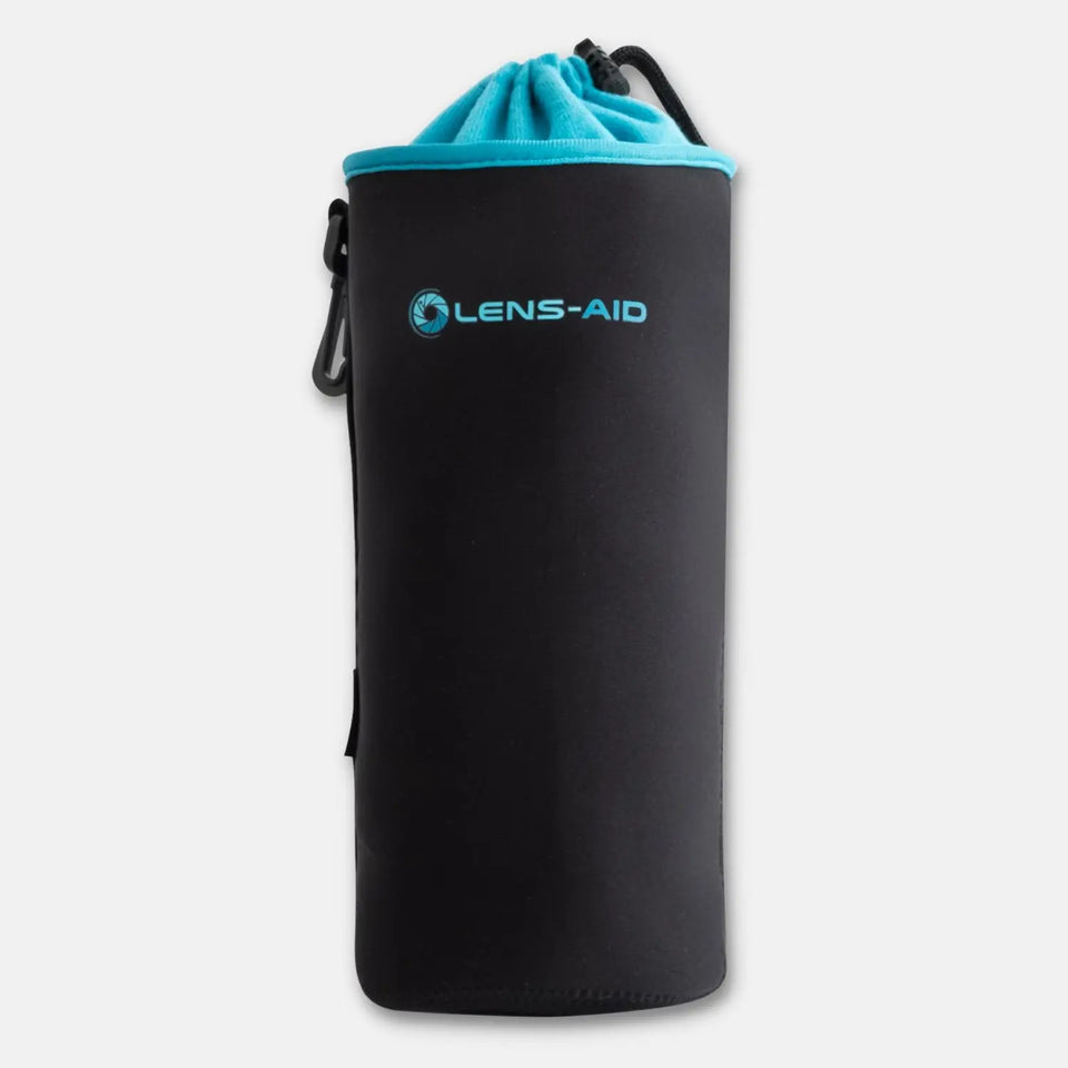 Neopren Objektivbeutel mit Fleece-Fütterung - XL (10 x 25 cm) - Kamera & Foto > Kamerazubehör Objektivzubehör