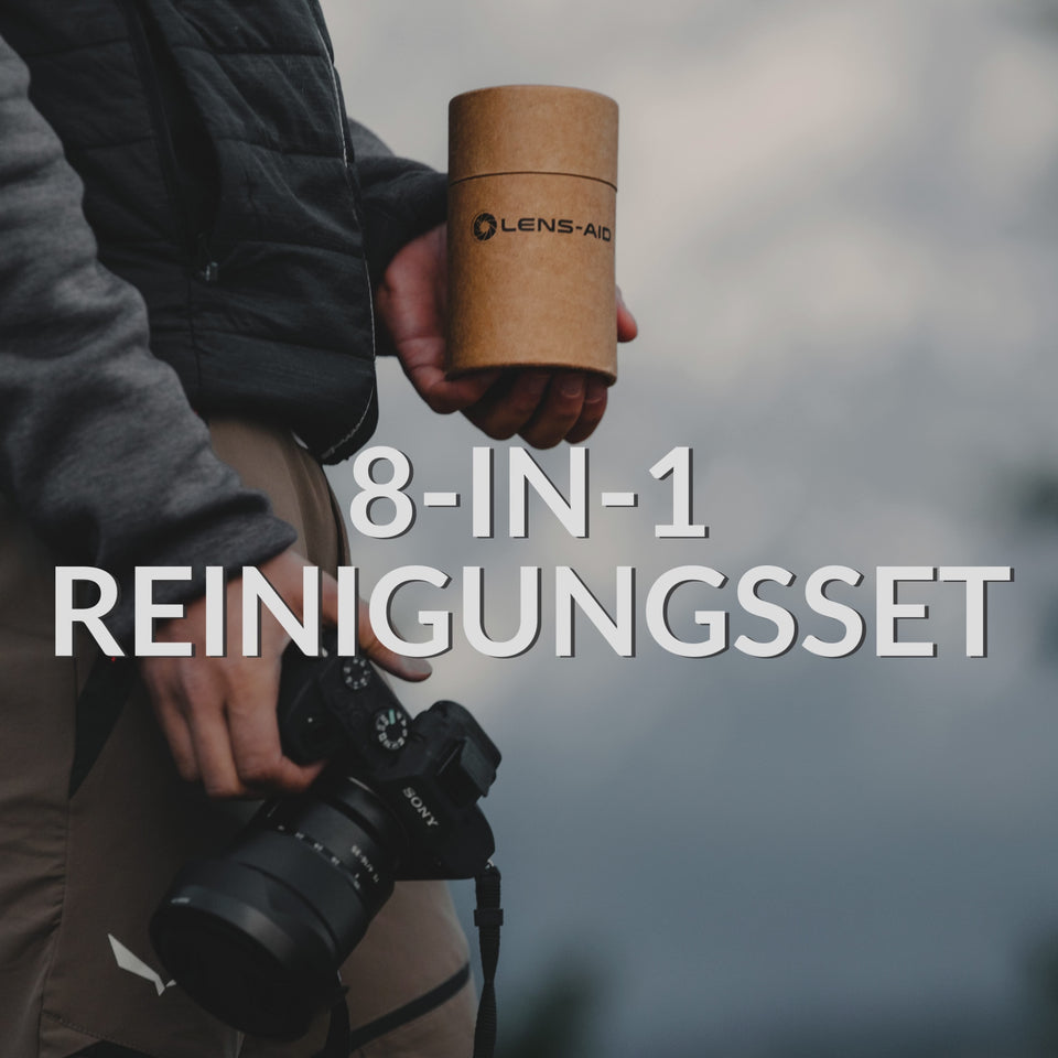 Kamera Reinigungsset 8-in-1 für Gehäuse & Objektiv
